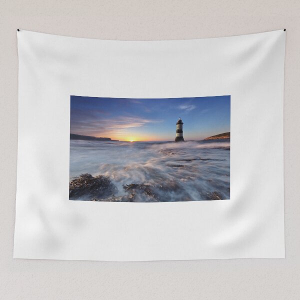 Item preview, Sunset at Penmon Lighthouse, on the Isle of Anglesey designed and sold by bcash.