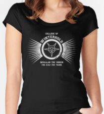 College of winterhold Women's Fitted Scoop T-Shirt