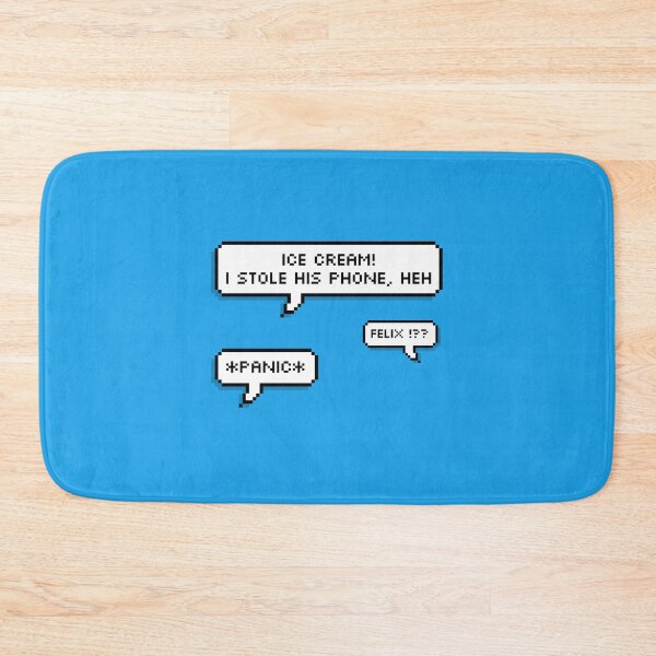 Item preview, Felix stealing Chan's phone "I stole his phone heh" designed and sold by Menna-.