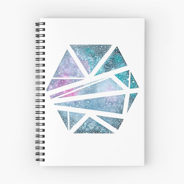 Item preview, Watercolour Geometric Galaxy designed and sold by creativebakergb.