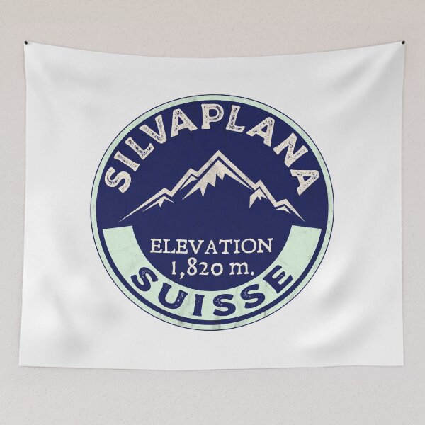 Item preview, Silvaplana Switzerland Skiing Ski Saint Moritz designed and sold by DESTINATIONS DECAL.