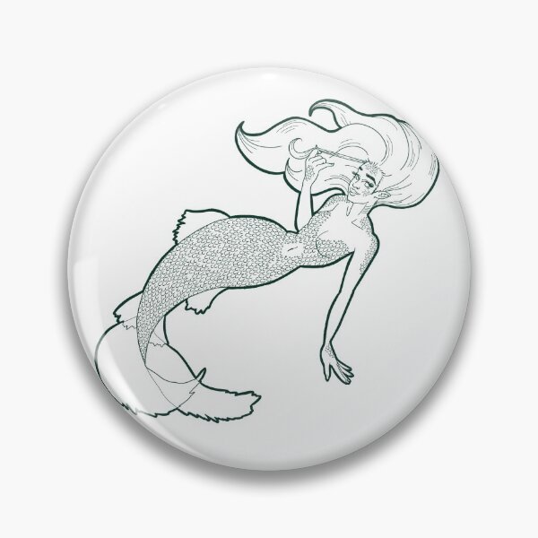 Item preview, Green Mermaid designed and sold by JenelleyBeanDes.