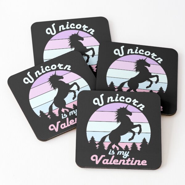 Item preview, Unicorn Is My Valentine designed and sold by Adel Qasem.