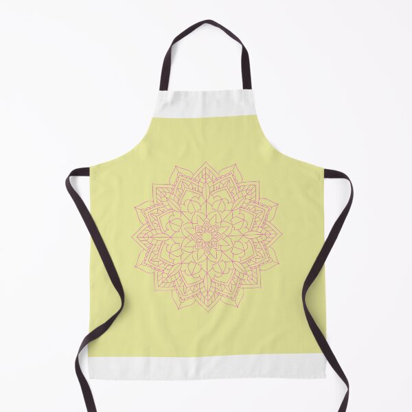 Item preview, Pink mandala with yellow background designed and sold by NaturaFotos.