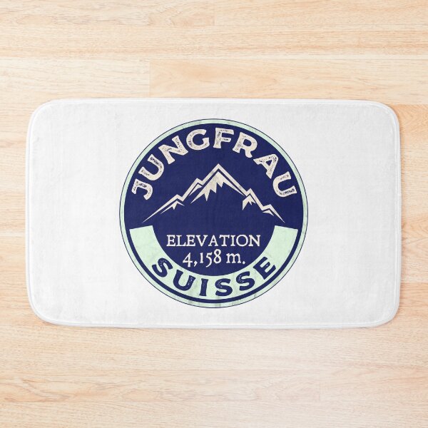 Item preview, Jungfrau Switzerland Skiing Ski Bernese Alps Bern Valais designed and sold by DESTINATIONS DECAL.