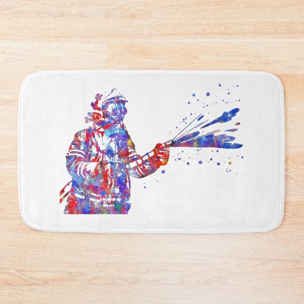 Item preview, Firefighter designed and sold by Rosaliartbook.