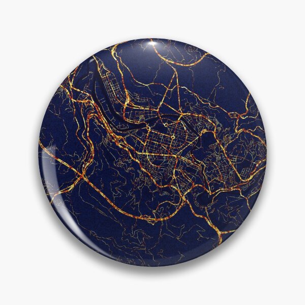 Item preview, Bilbao, Biscay, Spain - City At Night designed and sold by deMAP.