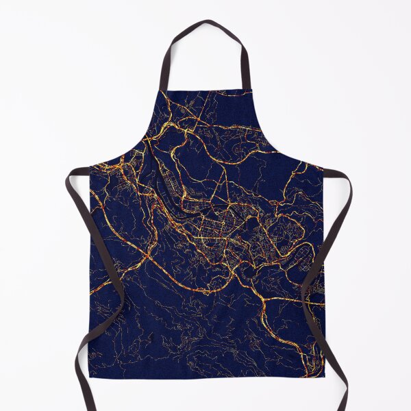 Item preview, Bilbao, Biscay, Spain - City At Night designed and sold by deMAP.