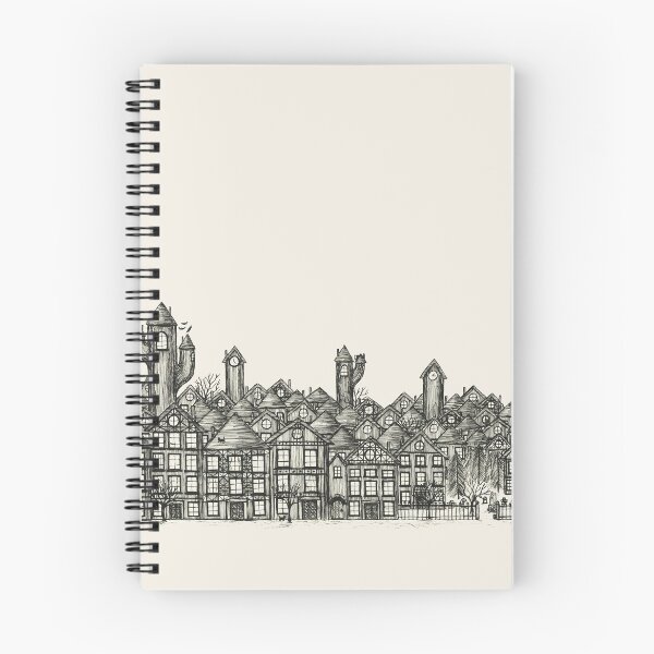 Item preview, Graveyard Town designed and sold by RMTIllustration.