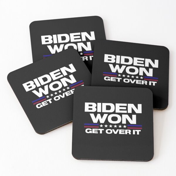 Item preview, Biden Won Get Over It Patriotic Pro Joe Anti Trump designed and sold by Replay-Burners.
