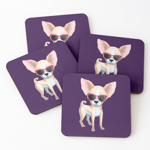 Artikelvorschau, Aquarell Chihuahua Frauen Männer Hund Hund Mama Papa entworfen und verkauft von mejeoshop.