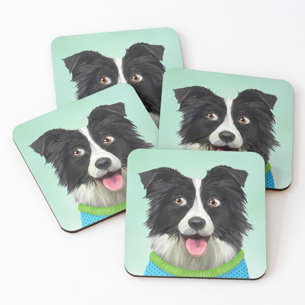 Item preview, Dog Border Collie - Digital Art - D2 designed and sold by MVG designs.