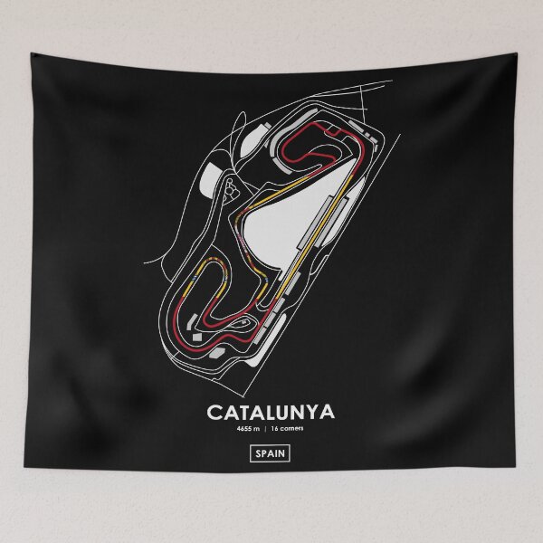Artikelvorschau, CATALUNYA - SPANIEN-SPURKARTEN-FLAGGE entworfen und verkauft von andreanastasio.