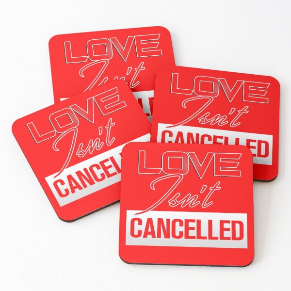 Item preview, Love Isn't Cancelled designed and sold by JAHV GFX.