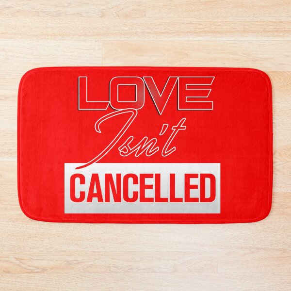 Item preview, Love Isn't Cancelled designed and sold by JAHV GFX.