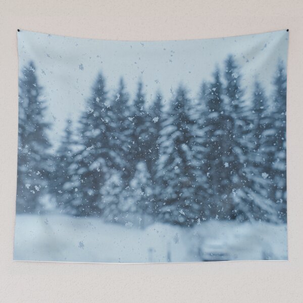 Item preview, Snowy trees - winter forest designed and sold by TildaandTheo.