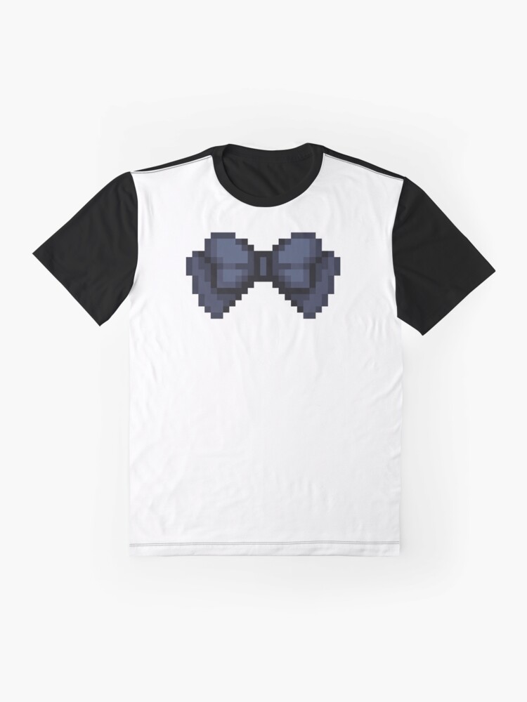 Alternate view of Pixel Bow Ribbon Graphic T-Shirt