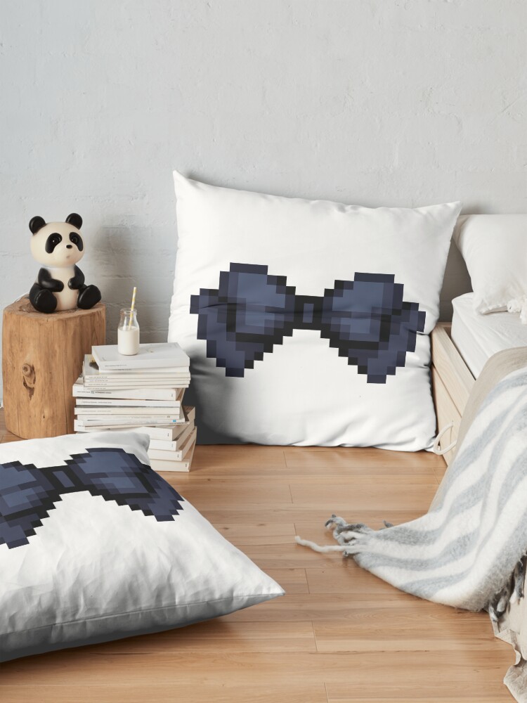 Alternate view of Pixel Bow Ribbon Floor Pillow