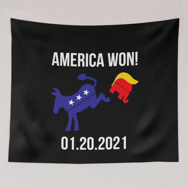 Item preview, End Of An Error America Won - Anti Trump Biden Inauguration designed and sold by Replay-Burners.
