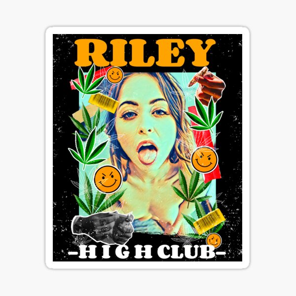 Riley Reid High Club Sticker