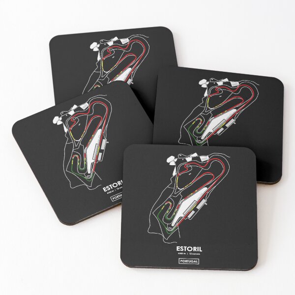 Item preview, ESTORIL - PORTUGAL TRACK MAP FLAG designed and sold by andreanastasio.