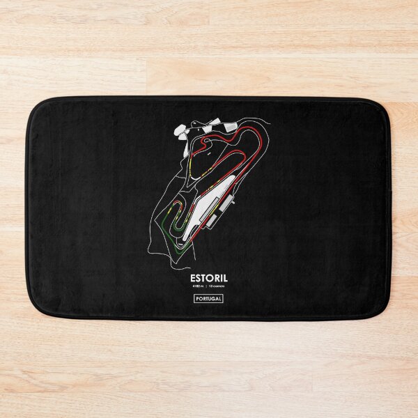 Item preview, ESTORIL - PORTUGAL TRACK MAP FLAG designed and sold by andreanastasio.