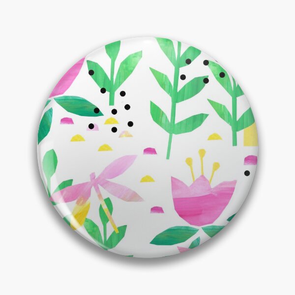Item preview, Large pink florals  designed and sold by Katbydesign.