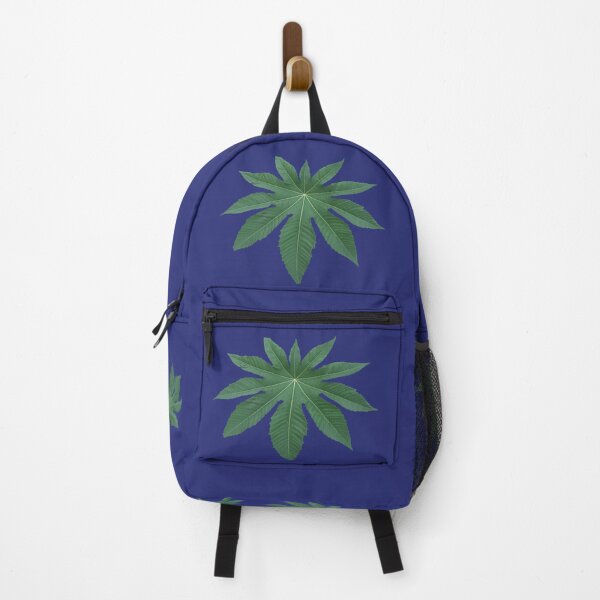 Item preview, castor leaf-indigo background designed and sold by CSouissi.