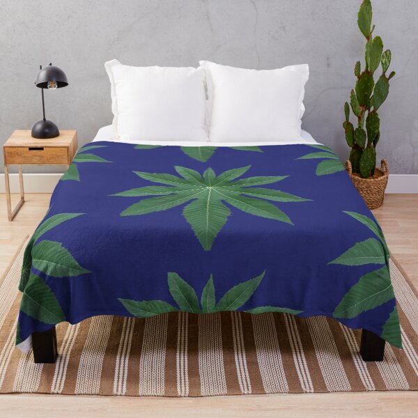 Item preview,  castor leaf-indigo background designed and sold by CSouissi.