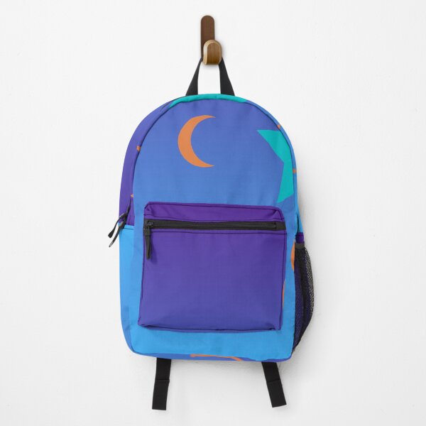 Item preview, Blue Star and Golden Crescent Mons in Gradient Blue and Purple Sky designed and sold by ShaunSandhu.