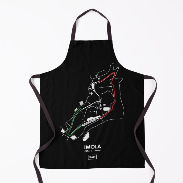 Item preview, IMOLA - ITALY TRACK MAP FLAG designed and sold by andreanastasio.