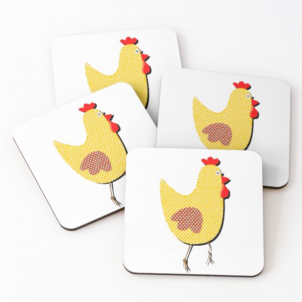 Item preview, Funny Chicken Decorative Art Character Primitive Bird designed and sold by Verpax.