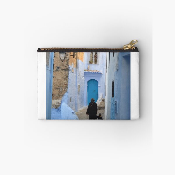 Item preview, Mother and Baby in Blue City Chefchaouen Morocco designed and sold by AnNisaArt.