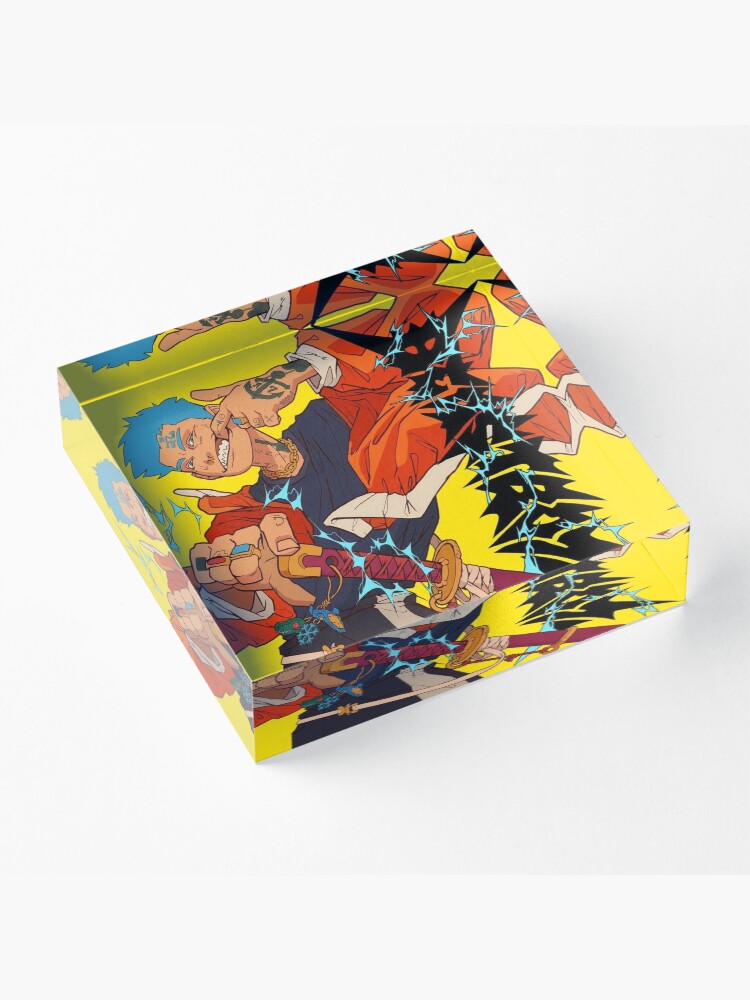 Alternate view of tj_beastboy | Best gift for real fans Acrylic Block