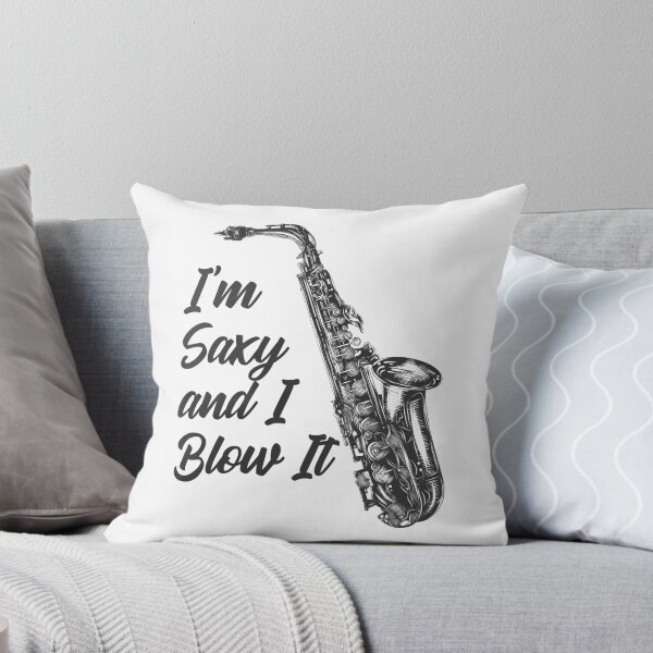 Item preview, Saxophone Im Saxy And I Blow It designed and sold by kudostees.