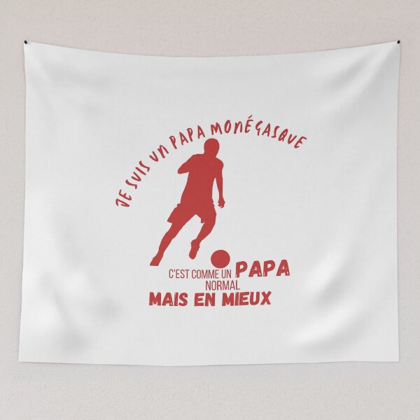 Item preview, I am a Monegasque Papa humorous gift designed and sold by TeeJfm.