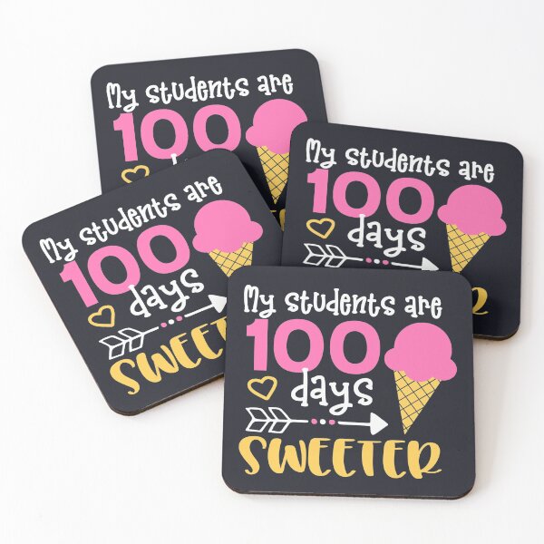 Item preview, My Students are 100 Days Sweeter T-Shirt, 100 Days Of School Shirt, Teacher Shirt, Funny Teacher Shirt, Gift for Teacher Shirt designed and sold by UniqueStylistic.