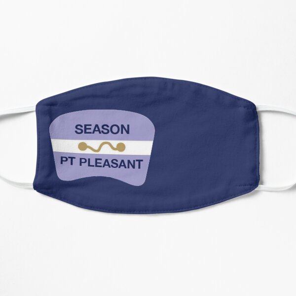 Point Pleasant New Jersey Beach Badge Flat Mask