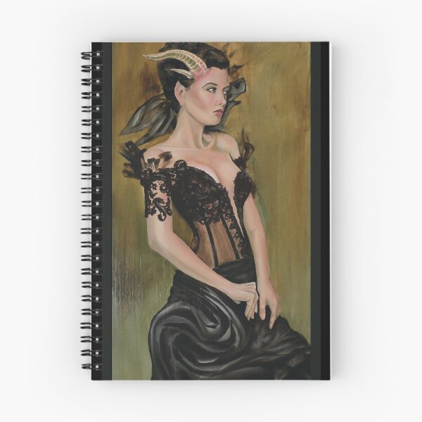 Item preview, Portrait of a Young Tiefling designed and sold by RaggedBanner.