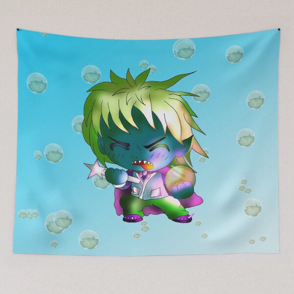 Item preview, cute dark elf sorcerer  designed and sold by CuisineCat.