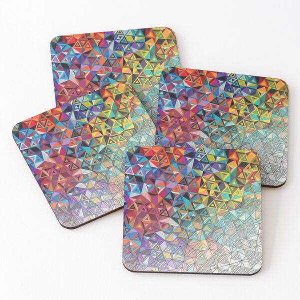 Item preview, Unique colorful abstract pattern designed and sold by astrunb5.