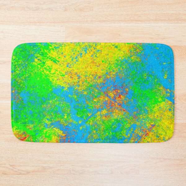 Item preview, Splattered Again with Yellow and Green Abstract designed and sold by EdwardMonet.