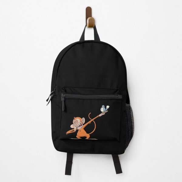 Item preview, Dabbing monkey yawning with bird designed and sold by Monkey Ful.