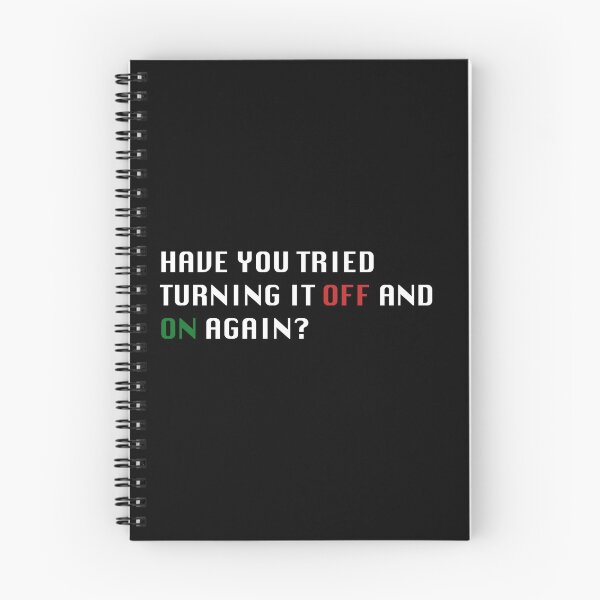 Item preview, Have your tried turning it off and on again designed and sold by nadiahaq.