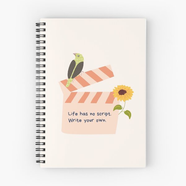 Item preview, Life has no script write your own clapperboard designed and sold by windcolors.