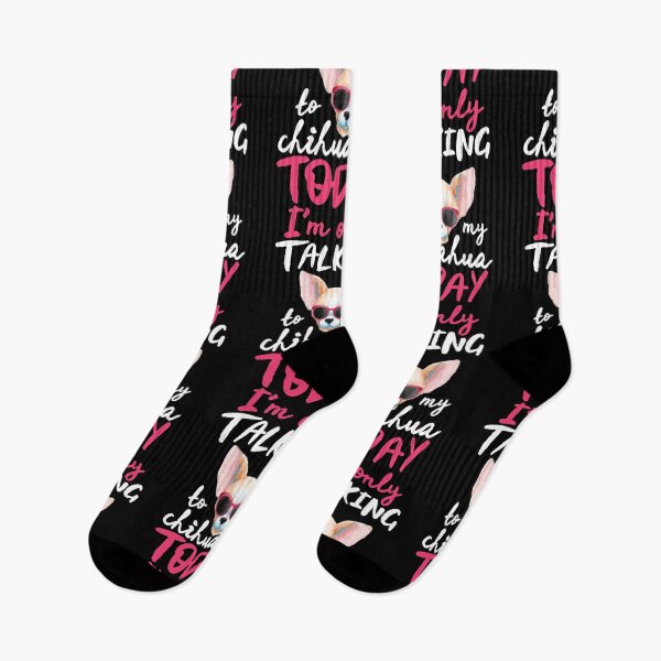 Artikelvorschau, Ich spreche heute nur mit meinem Chihuahua-Hundeliebhaber entworfen und verkauft von mejeoshop.