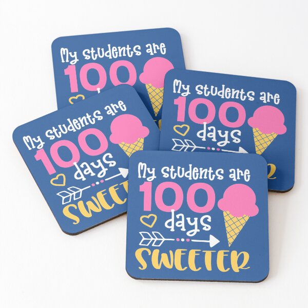 Item preview, My Students are 100 Days Sweeter T-Shirt, 100 Days Of School Shirt, Teacher Shirt, Funny Teacher Shirt, Gift for Teacher Shirt designed and sold by UniqueStylistic.