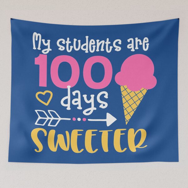 Item preview, My Students are 100 Days Sweeter T-Shirt, 100 Days Of School Shirt, Teacher Shirt, Funny Teacher Shirt, Gift for Teacher Shirt designed and sold by UniqueStylistic.