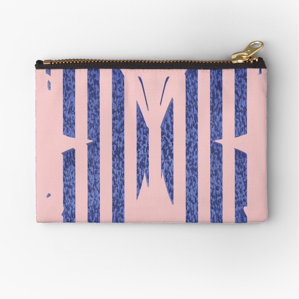 Stylized butterfly Zipper Pouch