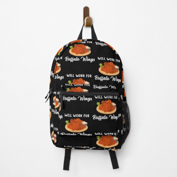 Item preview, Funny Fried Chicken Will Work For Buffalo Wings design designed and sold by jakehughes2015.